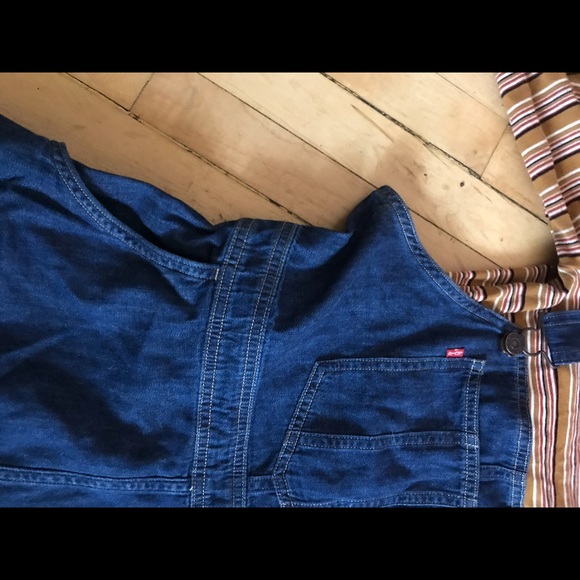 Levi’s denim skirtall overalls sm - Picture 8 of 8